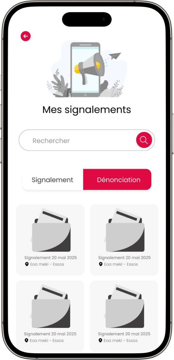 Mes signalements